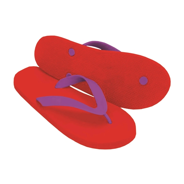 Flip flops with imprint on straps or insole.... from ASI 90859 Tempo Industries Inc / Tempoline