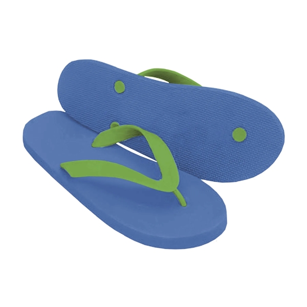 Flip flops with imprint on straps or insole.... from ASI 90859 Tempo Industries Inc / Tempoline