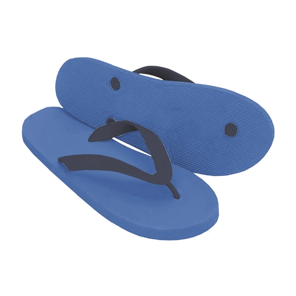 Flip flops with imprint on straps or insole.... from ASI 90859 Tempo Industries Inc / Tempoline