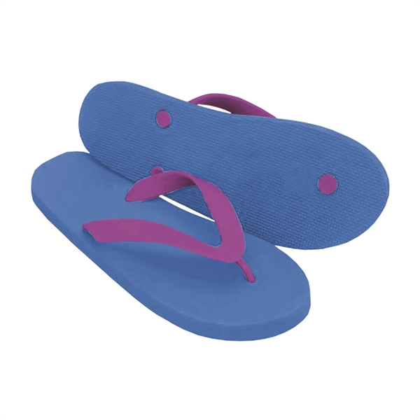 Flip flops with imprint on straps or insole.... from ASI 90859 Tempo Industries Inc / Tempoline