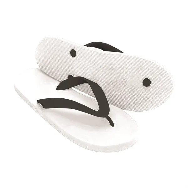 Flip flops with imprint on straps or insole.... from ASI 90859 Tempo Industries Inc / Tempoline