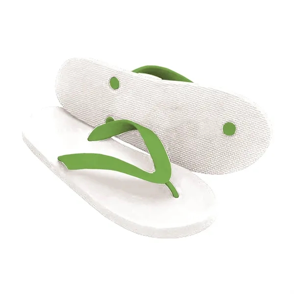 Flip flops with imprint on straps or insole.... from ASI 90859 Tempo Industries Inc / Tempoline