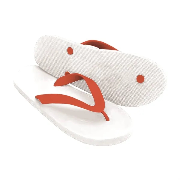 Flip flops with imprint on straps or insole.... from ASI 90859 Tempo Industries Inc / Tempoline