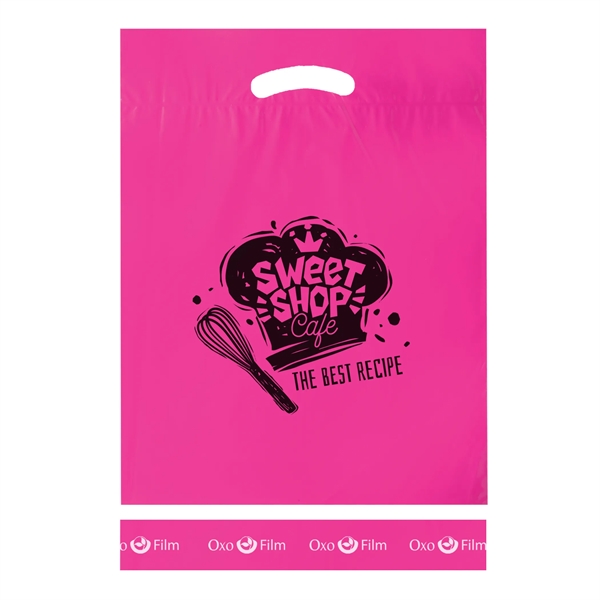 15" x 18 " x 3" OXO LDPE plastic bag with... from ASI 35290 American Ad Bag Co