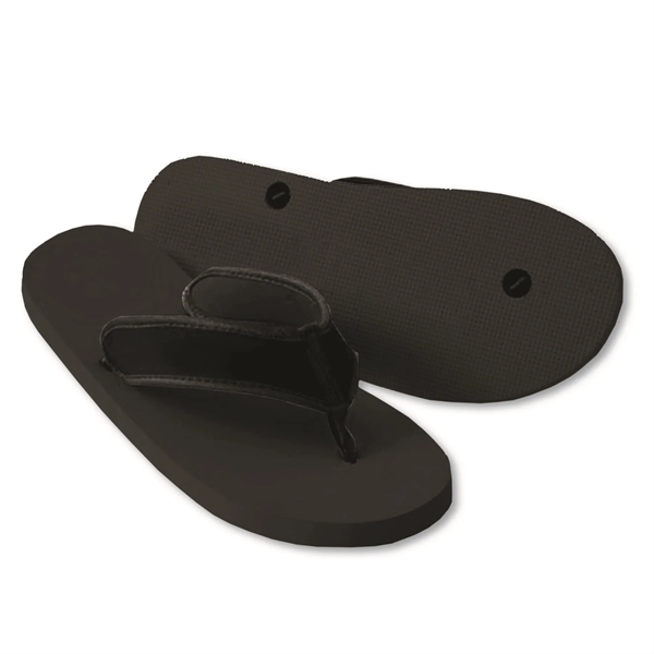 Flip flops with high-quality 15mm EVA soles and upscale microfiber fabric... from ASI 90859 Tempo Industries Inc