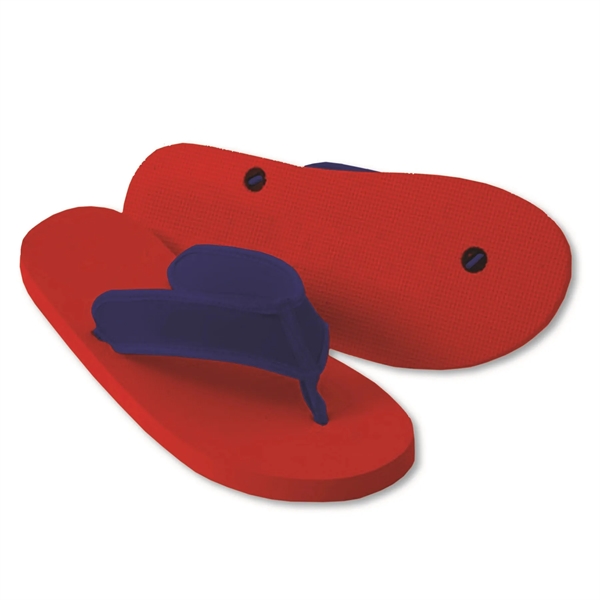 Flip flops with high-quality 15mm EVA soles and upscale microfiber fabric... from ASI 90859 Tempo Industries Inc