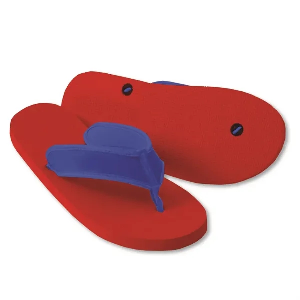Flip flops with high-quality 15mm EVA soles and upscale microfiber fabric... from ASI 90859 Tempo Industries Inc