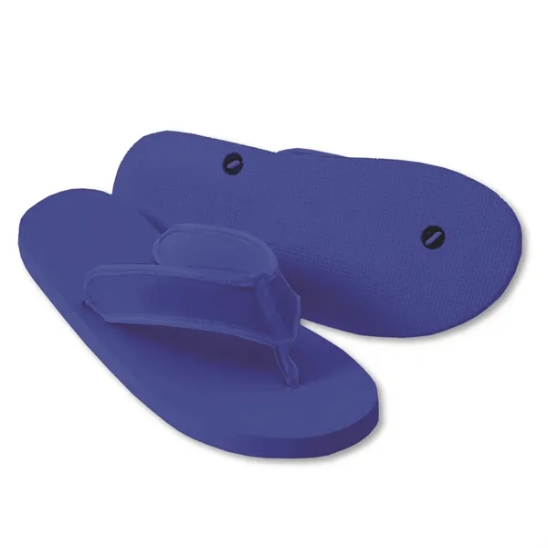 Flip flops with high-quality 15mm EVA soles and upscale microfiber fabric... from ASI 90859 Tempo Industries Inc