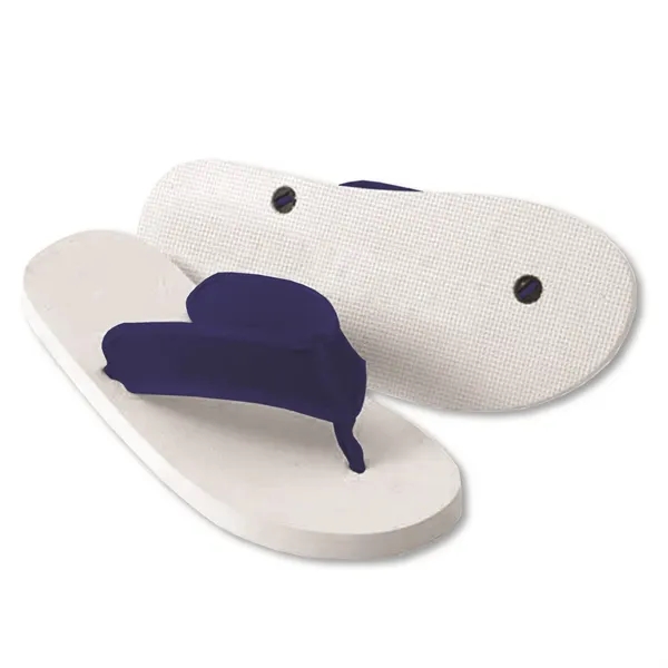 Flip flops with high-quality 15mm EVA soles and upscale microfiber fabric... from ASI 90859 Tempo Industries Inc