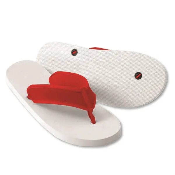 Flip flops with high-quality 15mm EVA soles and upscale microfiber fabric... from ASI 90859 Tempo Industries Inc