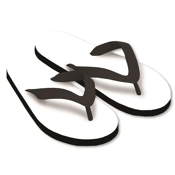 Flip flops with dye-sublimated 15mm EVA soles and soft, natural rubber... from ASI 90859 Tempo Industries Inc / Tempoline