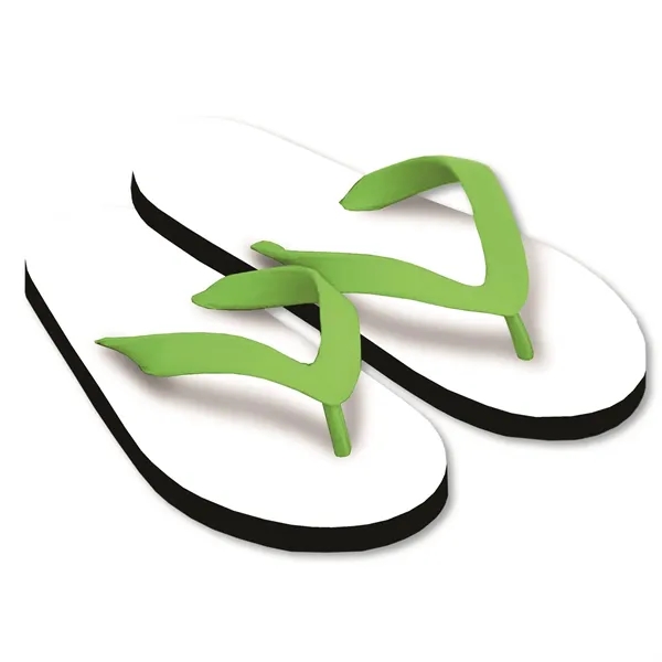 Flip flops with dye-sublimated 15mm EVA soles and soft, natural rubber... from ASI 90859 Tempo Industries Inc / Tempoline