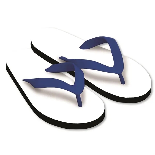 Flip flops with dye-sublimated 15mm EVA soles and soft, natural rubber... from ASI 90859 Tempo Industries Inc / Tempoline
