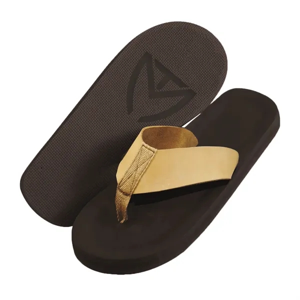 Flip flops with deluxe custom-molded 18mm EVA soles and premium stylish... from ASI 90859 Tempo Industries Inc