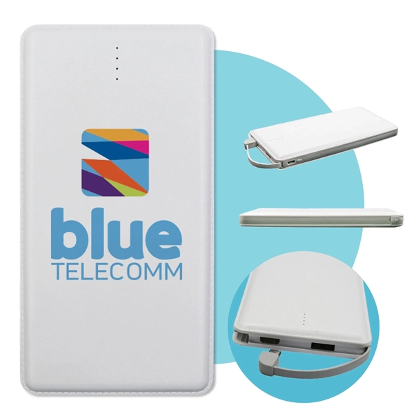 0.50" x 5.75" x 3" Power Max™ 10000mAh powerbank with li-on... from ASI 90859 Tempo Industries Inc