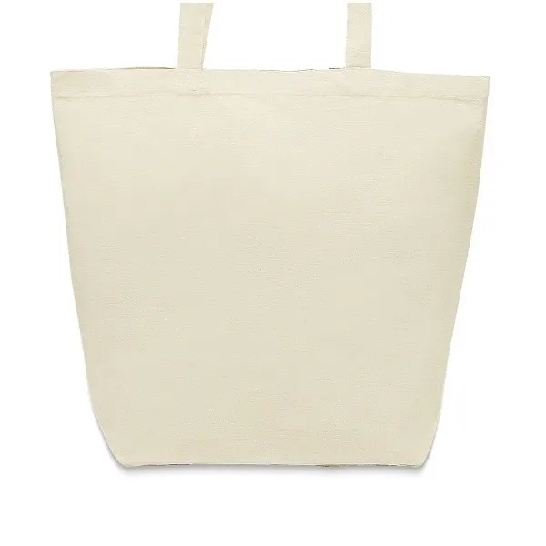 Large canvas cotton tote bag with 32" long handles and a... from ASI 90859 Tempo Industries Inc / Tempo Tempoline
