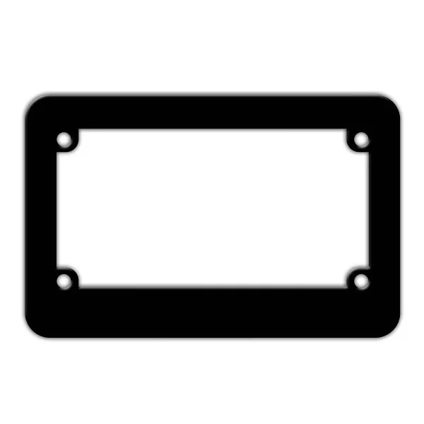 Motorcycle size license plate frame.... from ASI 90859 Tempo Industries Inc / Tempo Tempoline