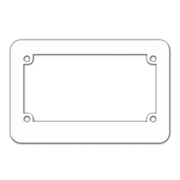 Motorcycle size license plate frame.... from ASI 90859 Tempo Industries Inc / Tempo Tempoline