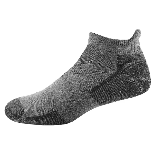 Pull Tab seamless toe moisture wicking socks made in the USA.... from ASI 90160 Suntex Industries