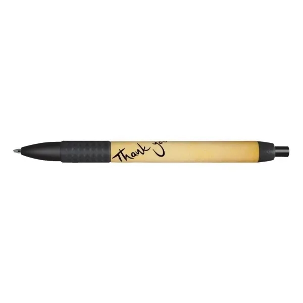 Plastic ballpoint pen with "Thank You" full color barrel graphics and... from ASI 90859 Tempo Industries Inc / Tempo Tempoline