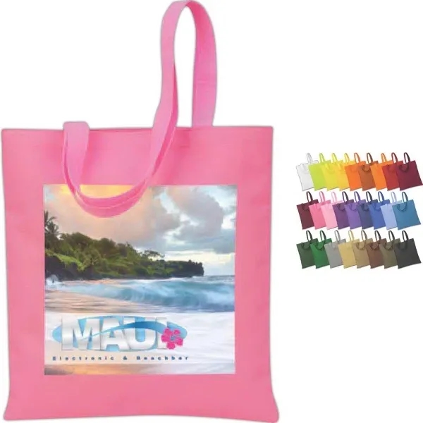 Tote bag made of 50% recycled 600 denier polyester PVC with... from ASI 90859 Tempo Industries Inc / Tempo Tempoline