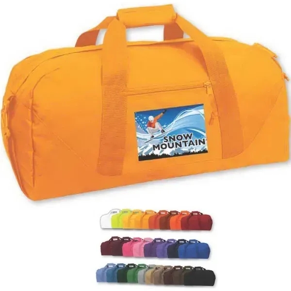 Duffel bag made of denier polyester with large capacity, double reinforced... from ASI 90859 Tempo Industries Inc