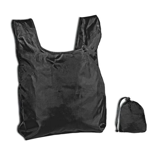 Reusable rip-stop nylon shopping tote that folds into itself.... from ASI 90859 Tempo Industries Inc