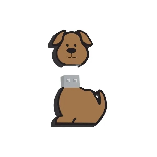 Dog shaped USB drive.... from ASI 90859 Tempo Industries Inc