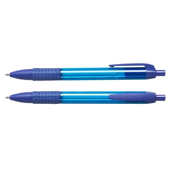 USA made ballpoint pen with click action mechanism and soft comfort... from ASI 90859 Tempo Industries Inc / Tempo Tempoline