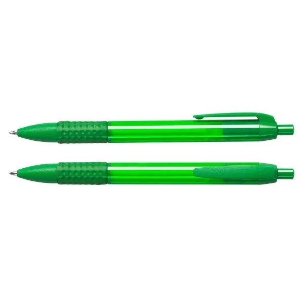 USA made ballpoint pen with click action mechanism and soft comfort... from ASI 90859 Tempo Industries Inc / Tempo Tempoline