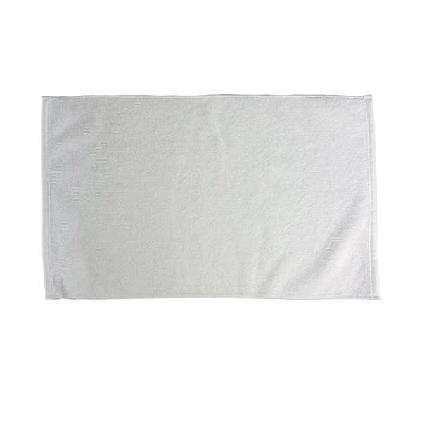 Full Color Sublimated Microfiber Terry Sports Towel. 11" x 18", sheared... from ASI 92980 WOV-IN® / Universal Strap/Wov-In Line