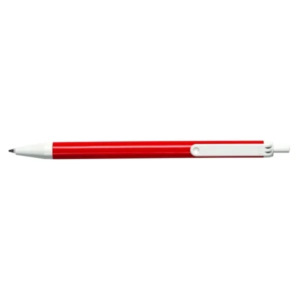 Click action retractable ballpoint plastic pen with black ink.... from ASI 90859 Tempo Industries Inc / Tempo Tempoline