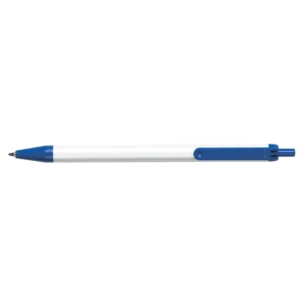 Click action retractable ballpoint plastic pen with black ink.... from ASI 90859 Tempo Industries Inc / Tempo Tempoline