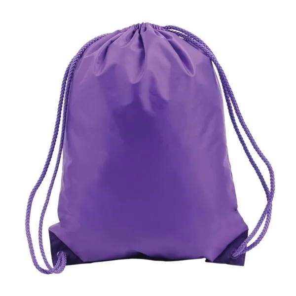 14" wide backpack constructed of 210 denier nylon with double drawstrings.... from ASI 90859 Tempo Industries Inc / Tempo Tempoline