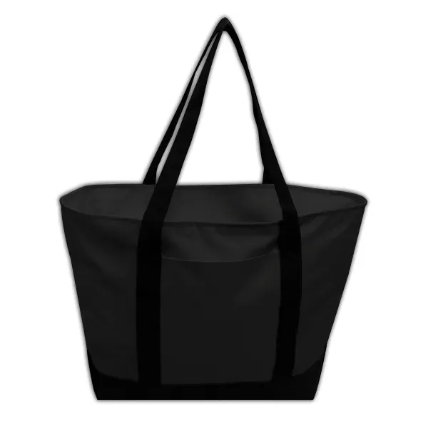 600 denier boat tote with expandable bottom, matching fabric handles, large... from ASI 90859 Tempo Industries Inc