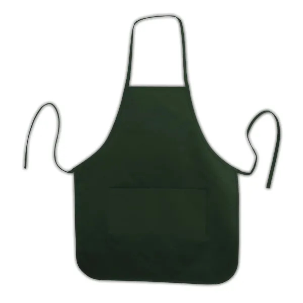 Rounded style bib apron with 2 pockets and made from 9... from ASI 90859 Tempo Industries Inc