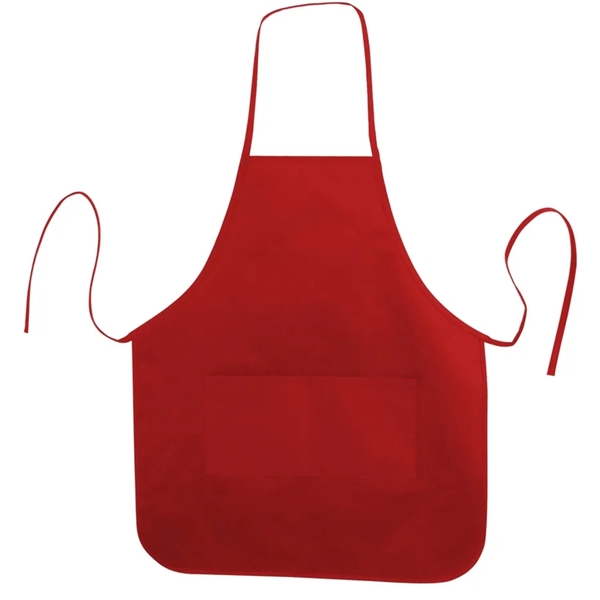 Rounded style bib apron with 2 pockets and made from 9... from ASI 90859 Tempo Industries Inc