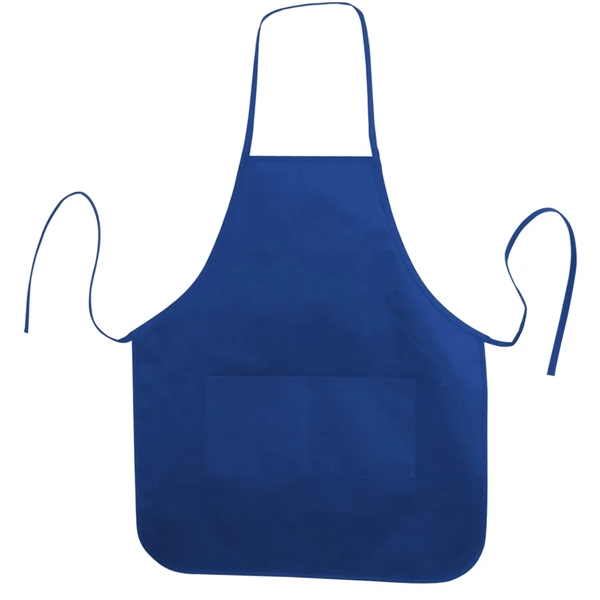 Rounded style bib apron with 2 pockets and made from 9... from ASI 90859 Tempo Industries Inc