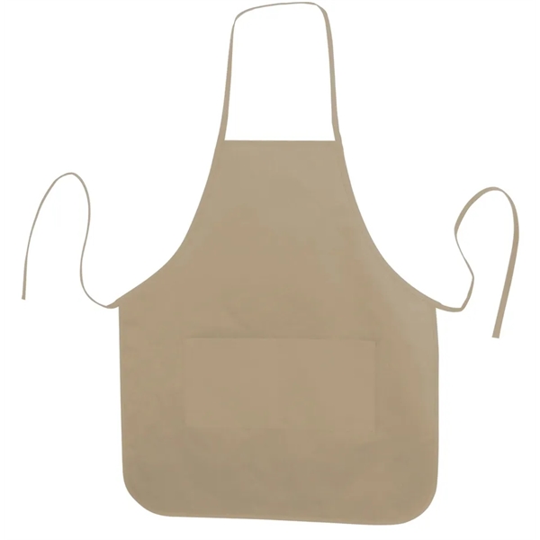 Rounded style bib apron with 2 pockets and made from 9... from ASI 90859 Tempo Industries Inc