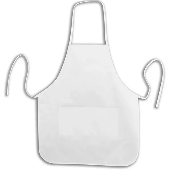 Rounded style bib apron with 2 pockets and made from 9... from ASI 90859 Tempo Industries Inc
