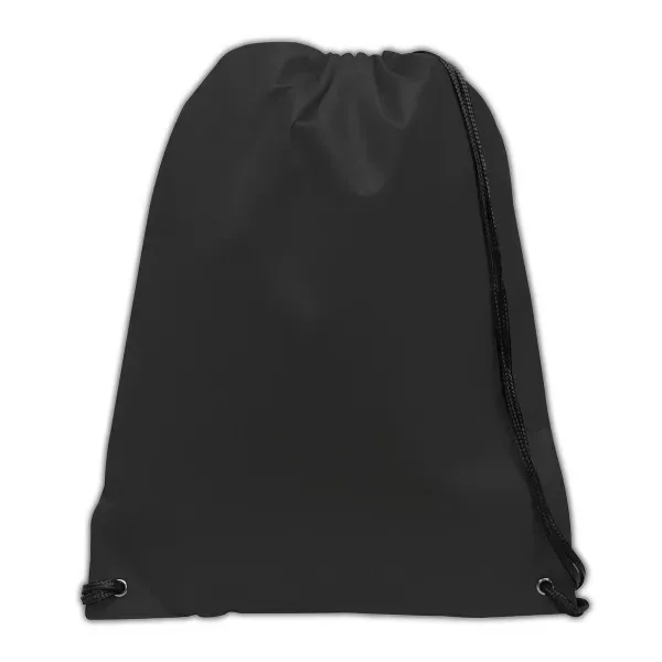 Non-woven drawstring backpack made with bottom grommets for extra durability.... from ASI 90859 Tempo Industries Inc / Tempo Tempoline