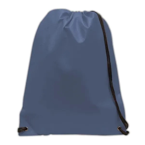 Non-woven drawstring backpack made with bottom grommets for extra durability.... from ASI 90859 Tempo Industries Inc / Tempo Tempoline
