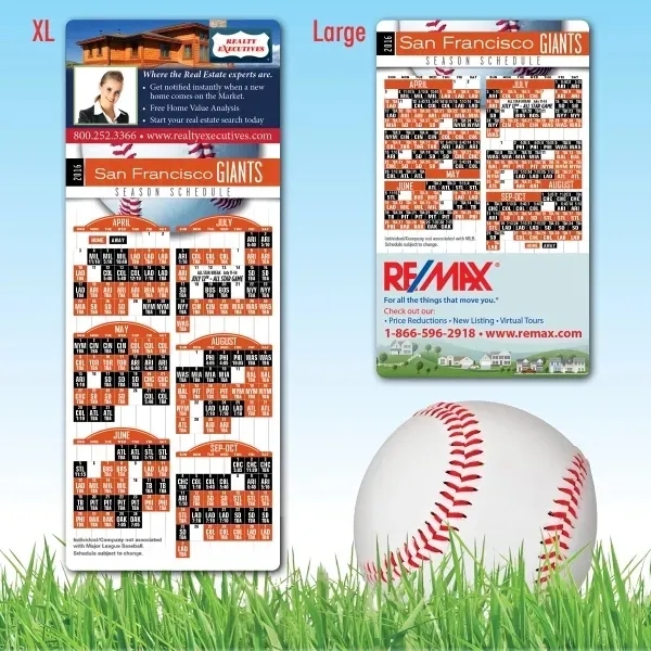 Full color USA-made magnets with sports schedules.... from ASI 90859 Tempo Industries Inc / Tempo Tempoline