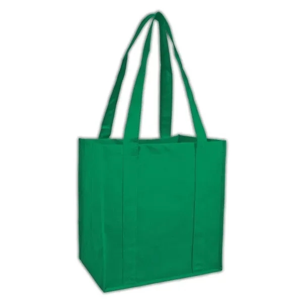 Heavyweight 90 gram polypropylene grocery shopping tote bag with 24" long... from ASI 90859 Tempo Industries Inc / Tempo Tempoline