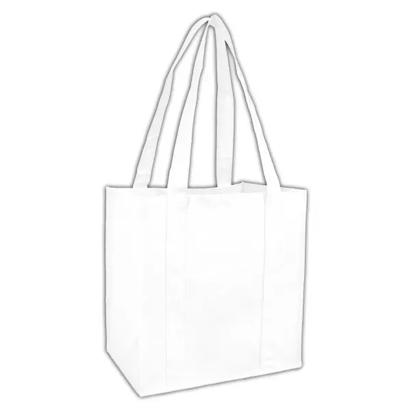 Heavyweight 90 gram polypropylene grocery shopping tote bag with 24" long... from ASI 90859 Tempo Industries Inc / Tempo Tempoline