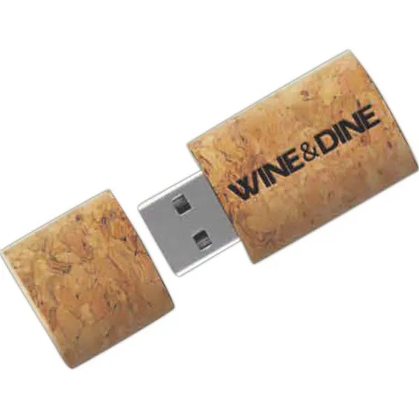 USB 2.0 drive with natural cork.... from ASI 90859 Tempo Industries Inc / Tempo Tempoline
