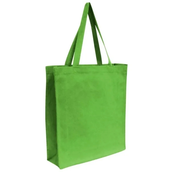Cotton canvas shopping tote bag with 24" web handles and a... from ASI 90859 Tempo Industries Inc