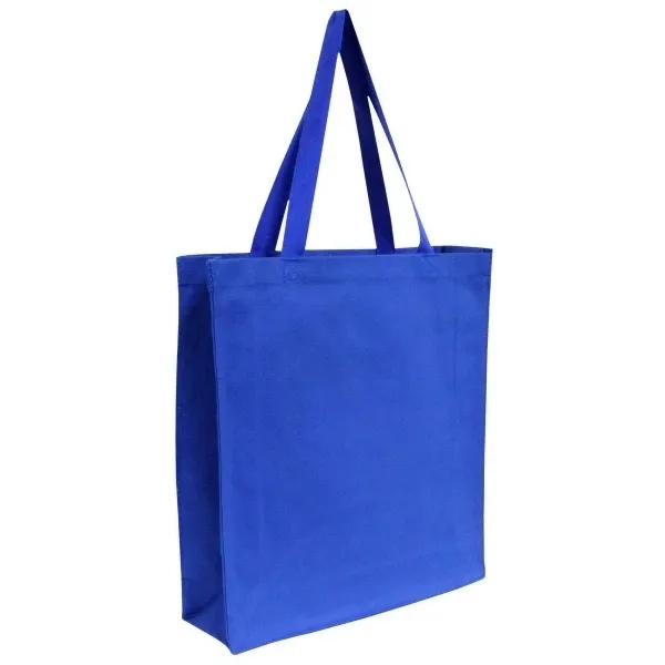 Cotton canvas shopping tote bag with 24" web handles and a... from ASI 90859 Tempo Industries Inc