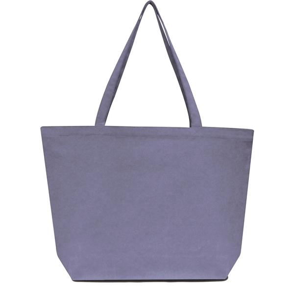 12 oz. pigment dyed cotton canvas tote bag with extra-long 26"... from ASI 90859 Tempo Industries Inc