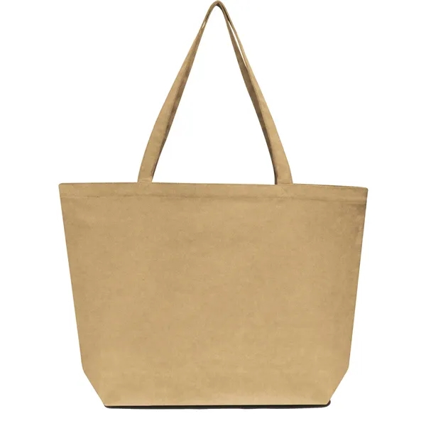 12 oz. pigment dyed cotton canvas tote bag with extra-long 26"... from ASI 90859 Tempo Industries Inc